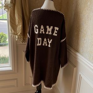 Football Fan Game Day Cardigan